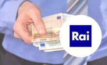 uomo paga e logo rai