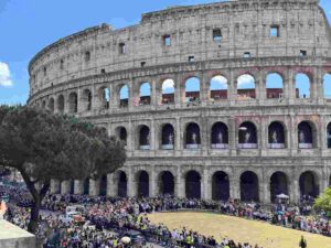 Facciata del Colosseo