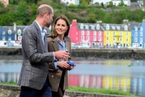 kate e william sul lago