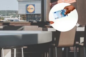 dietro lidl e davanti 20 euro